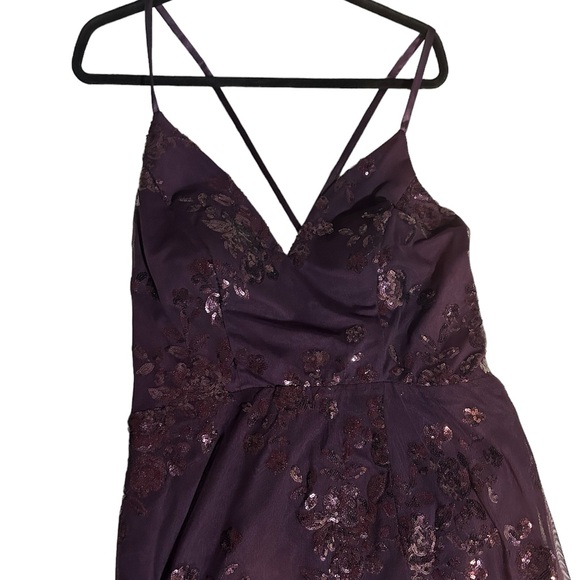 Speechless Purple Evening Dress - Picture 2 of 7